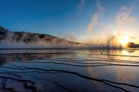 Last Light at Grand Prismatic